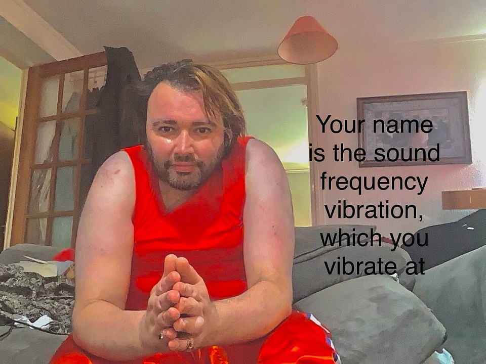 You call someone by calling their energy vibrationally